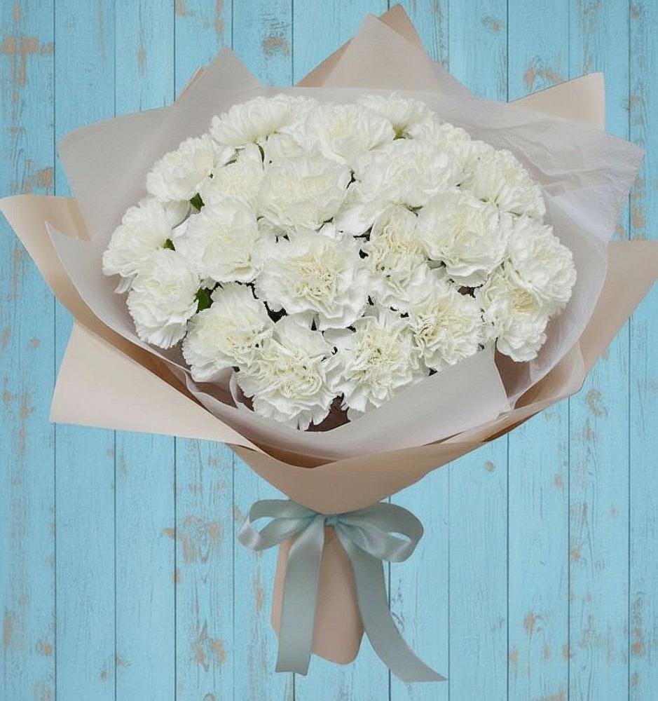 Букет цветов из: Гвоздики в Хреновом