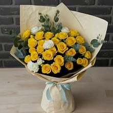 Букет цветов из:  Розы в Хреновом