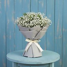 Букет цветов из:  Гипсофила #REPLACE_PRED# Хреновом