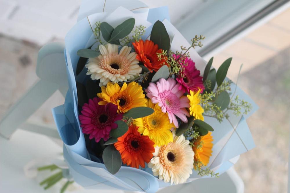 Букет цветов из: Герберы в Хреновом