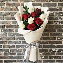 Букет цветов из:  Розы #REPLACE_PRED# Хреновом