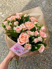 Букет цветов из:  Розы в Хреновом