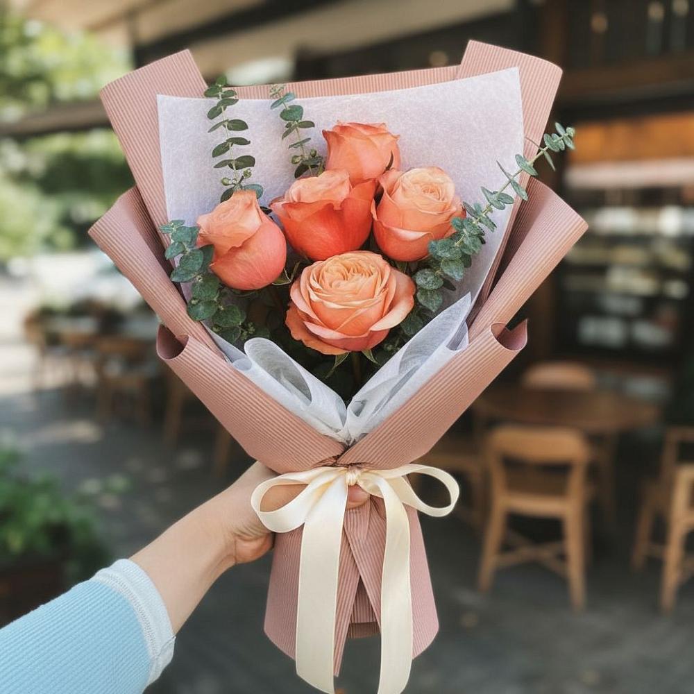 Букет цветов из: Розы в Хреновом