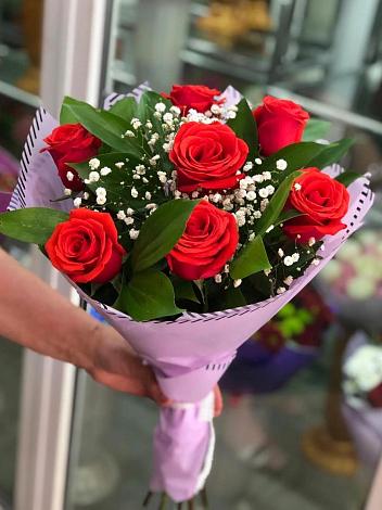 Букет цветов из: Розы в Хреновом
