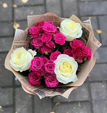 Букет цветов из:  Розы в Хреновом