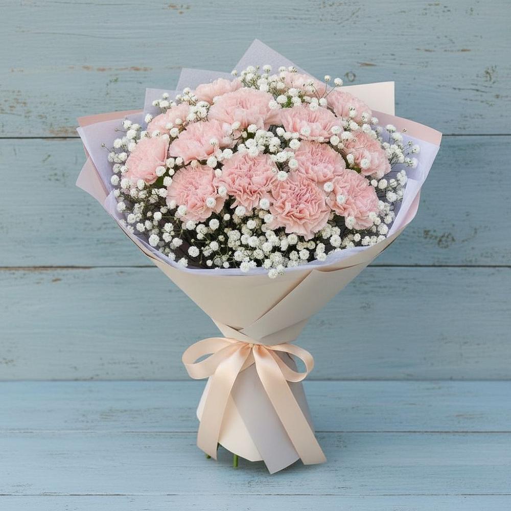 Букет цветов из: Гвоздики в Хреновом