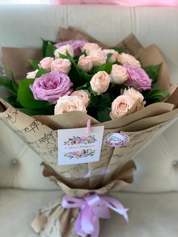 Букет цветов из: Розы в Хреновом