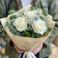 Букет цветов из:  Розы в Хреновом