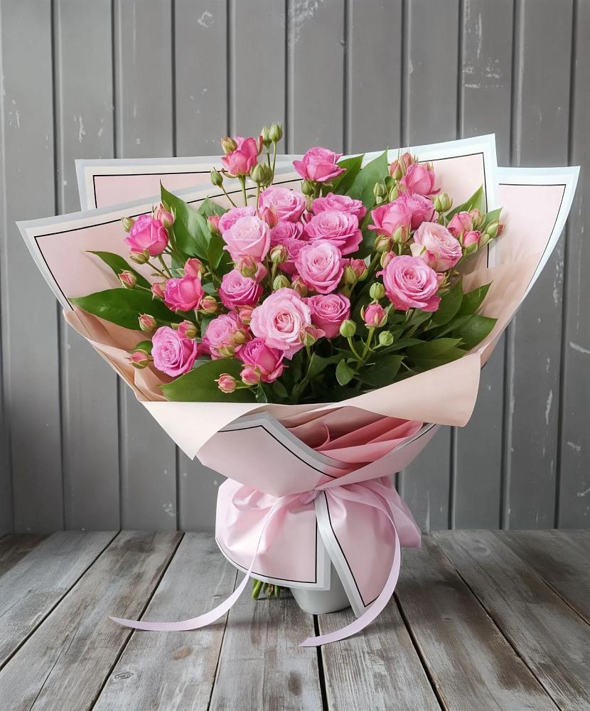 Букет Розовый кустик в Хреновом