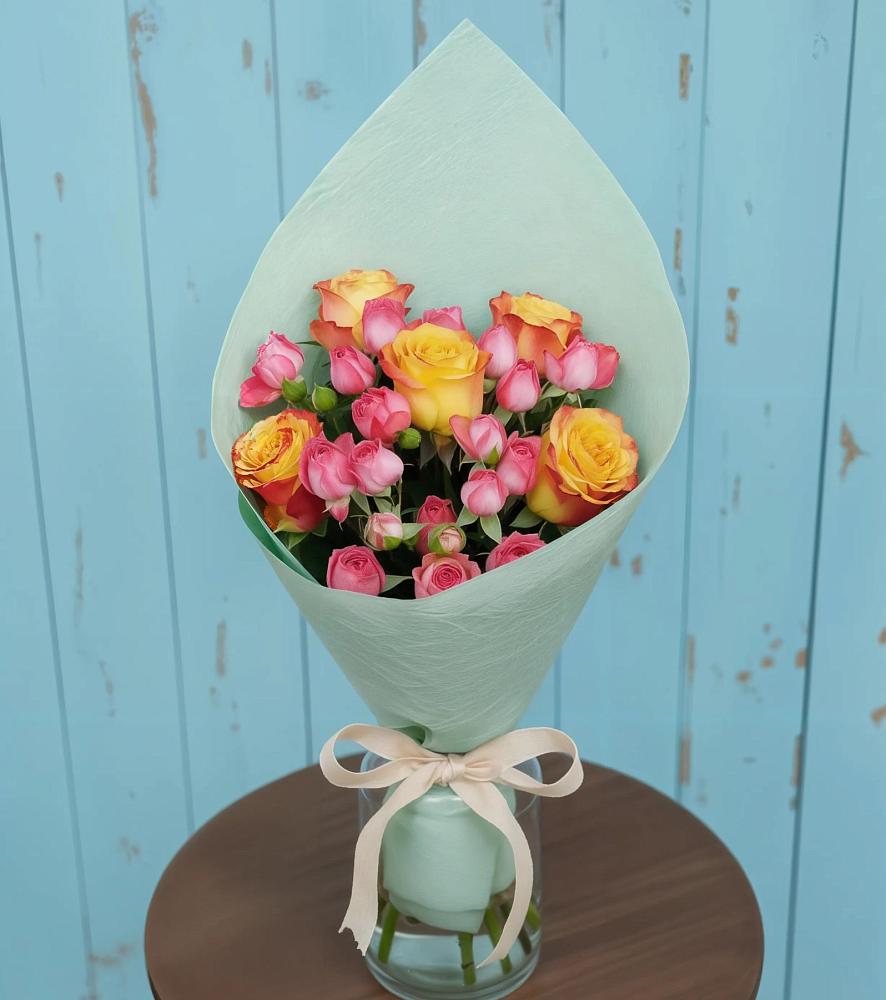 Букет цветов из: Розы в Хреновом