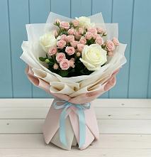 Букет цветов из:  Розы #REPLACE_PRED# Хреновом