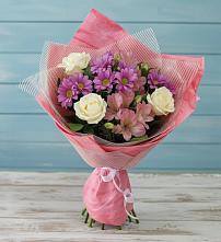Букет цветов из:  Герберы в Хреновом