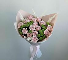 Букет цветов из:  Розы и Хризантемы в Хреновом