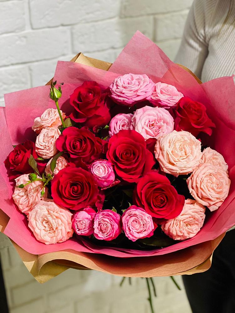 Букет цветов из: Розы в Хреновом