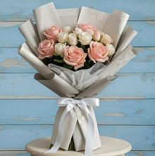 Букет цветов из:  Розы в Хреновом