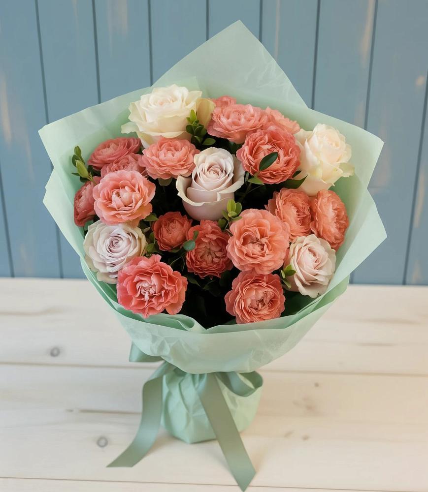 Букет цветов из: Розы в Хреновом