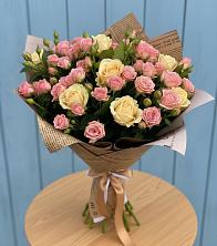 Букет цветов из:  Розы в Хреновом