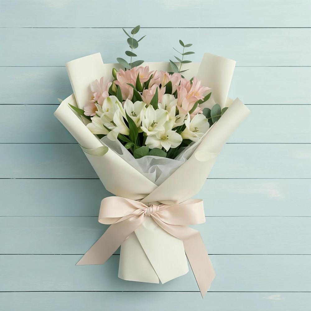 Букет цветов из: Альстромерии в Хреновом