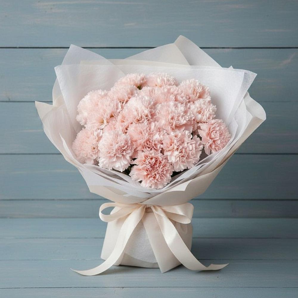 Букет цветов из: Гвоздики в Хреновом