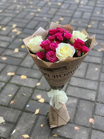 Букет цветов из: Розы в Хреновом