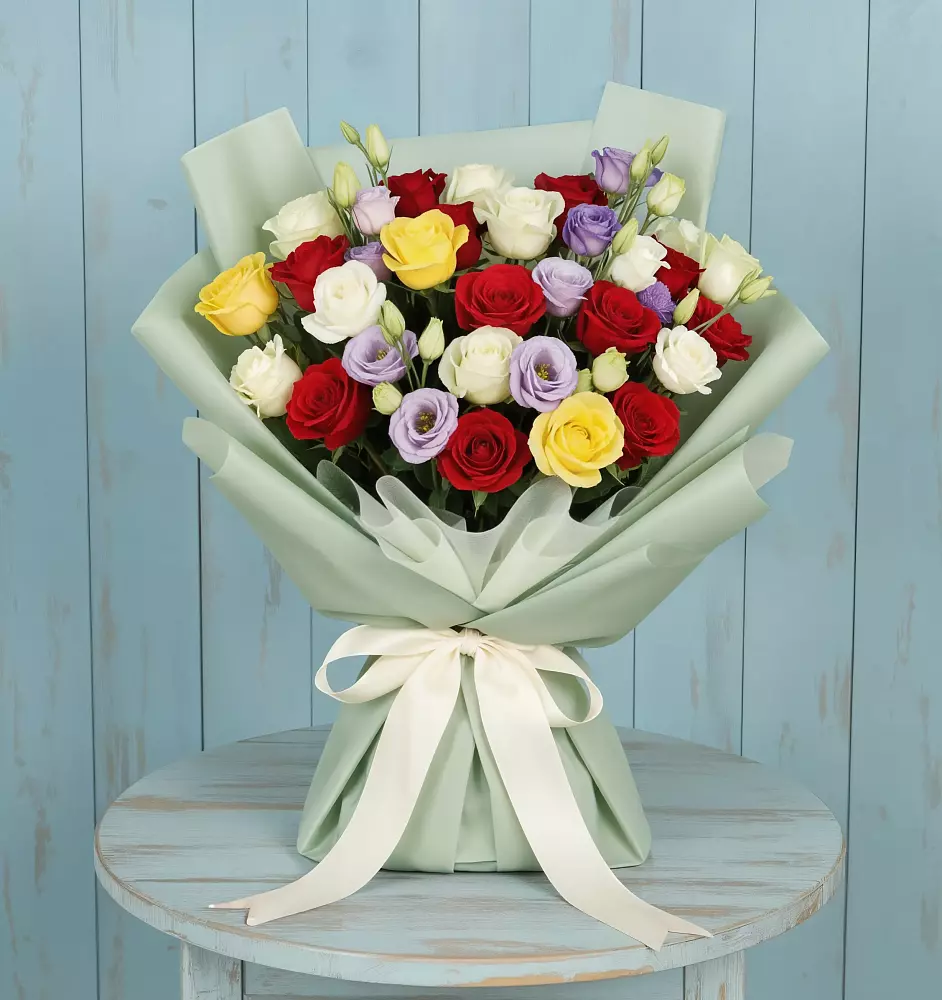 Букет цветов из: Розы в Хреновом