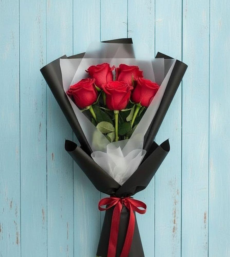 Букет цветов из: Розы в Хреновом