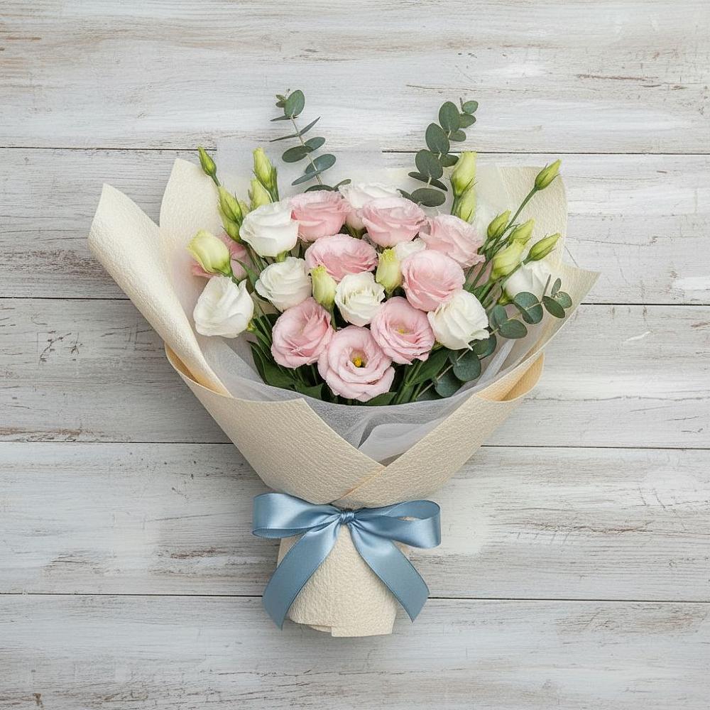 Букет цветов из: Лизиантусы в Хреновом